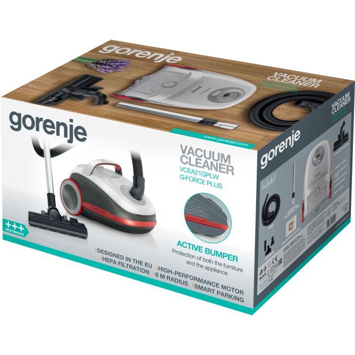 Пилосос Gorenje VCEA 21 GPLW (VCEA21GPLW) зображення 8