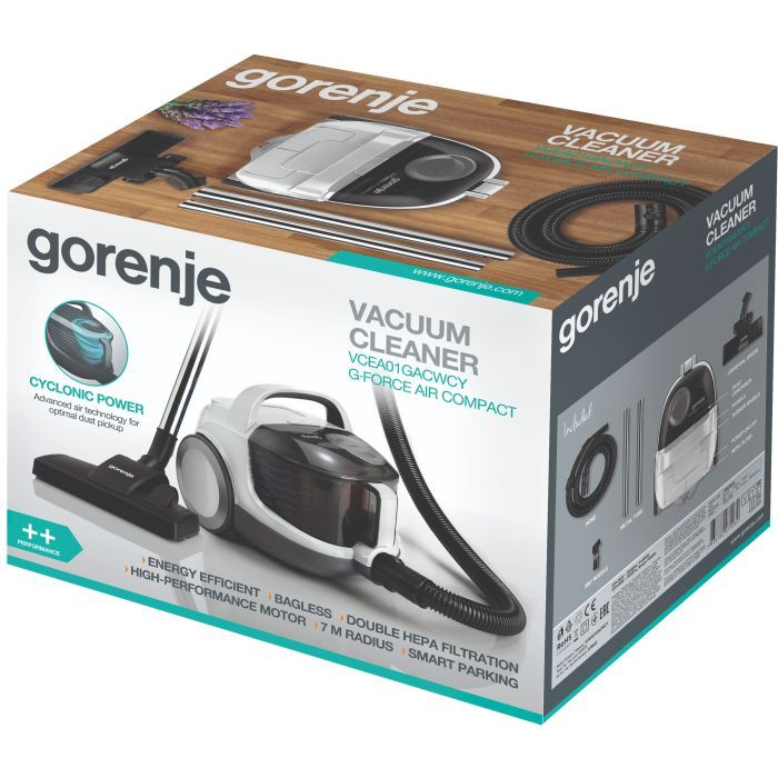 Пылесос Gorenje VCEA 01 GACWCY (VCEA01GACWCY) изображение 4
