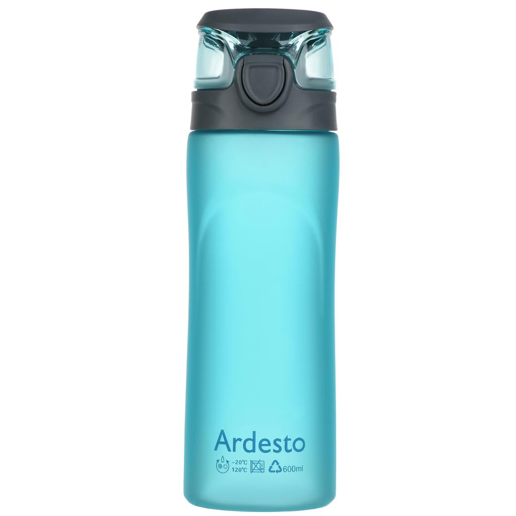 Пляшка для води Ardesto Matte Bottle 600 мл Green (AR2205PG)