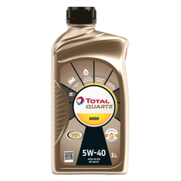 Моторное масло Total QUARTZ 9000 5W-40 4л (TL 216565)