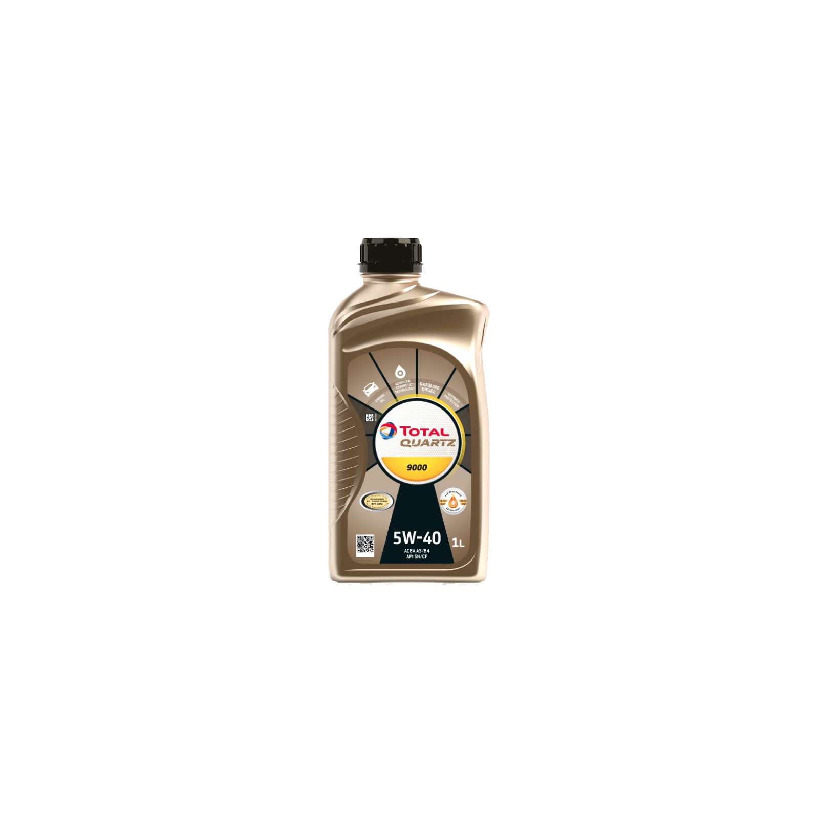 Моторное масло Total QUARTZ 9000 5W-40 5л (TL 216605)
