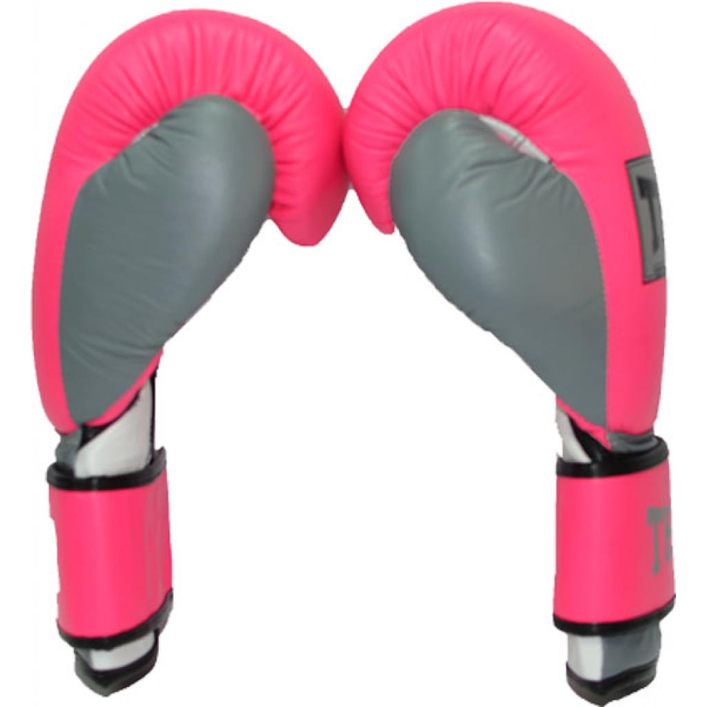 Боксерські рукавички Thor Typhoon 10oz Pink/White/Grey (8027/02(Leath)Pink/Grey/W 10 oz.) зображення 4