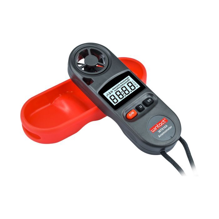 Анемометр Wintact цифровий 0,7-30м/с, -10-45°C (WT816A) зображення 4