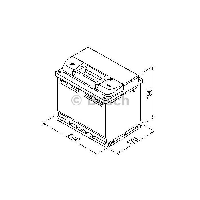 Аккумулятор автомобильный Bosch 60А (0 092 S40 060) изображение 6