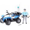 Спецтехника Bruder полицейский квадроцикл + фигурка полисмен (63010) изображение 2