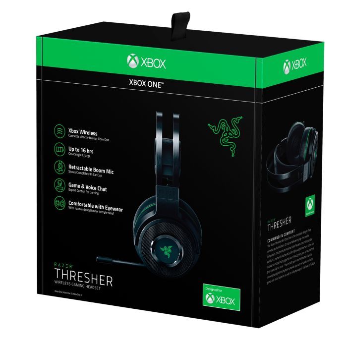 Наушники Razer Thresher - Xbox One Black/Green (RZ04-02240100-R3M1) изображение 6