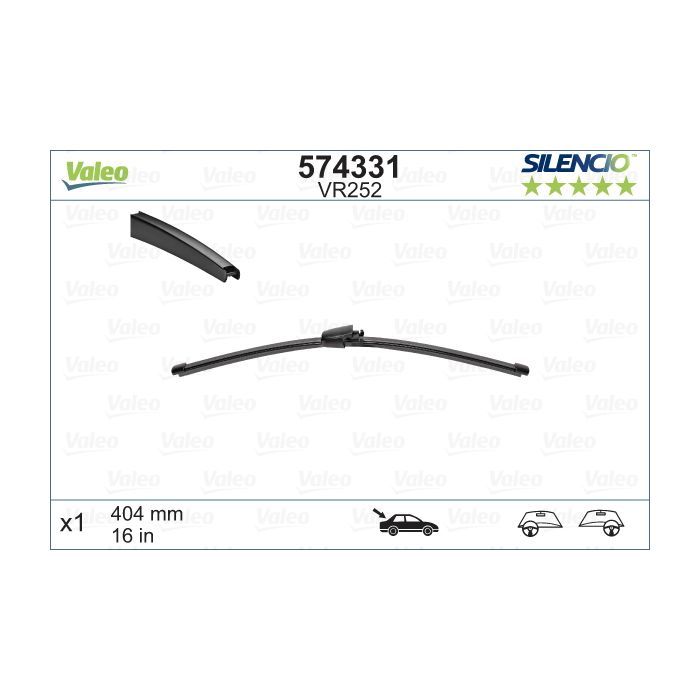 Щетка стеклоочистителя Valeo 574331