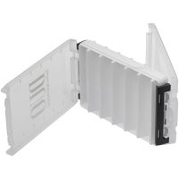 Коробка рибалки DUO Reversible Lure Case 120 White/Silver Logo (34.36.73) зображення 2