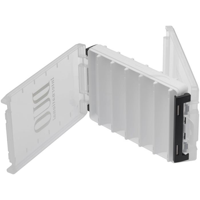 Коробка рыболова DUO Reversible Lure Case 120 White/Silver Logo (34.36.73) изображение 2