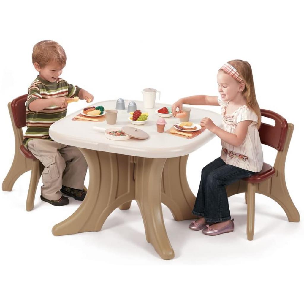 Дитячий стіл Step2 і 2 стільці "TABLE & CHAIRS SET" (45704) зображення 3