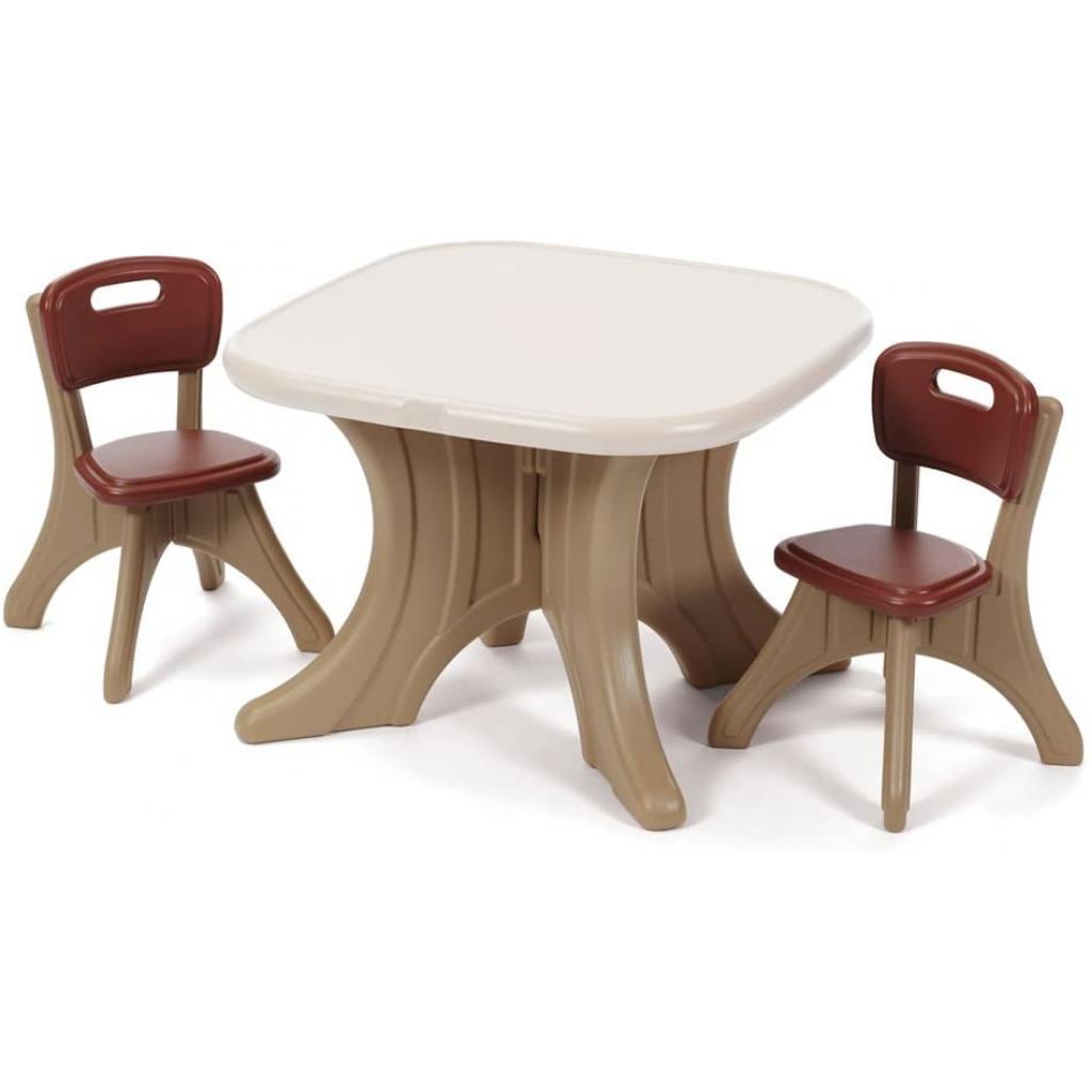 Дитячий стіл Step2 і 2 стільці "TABLE & CHAIRS SET" (45704)
