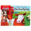 Розвиваюча іграшка Melissa&Doug книга з фігурками сільськогосподарських тварин (MD31285)