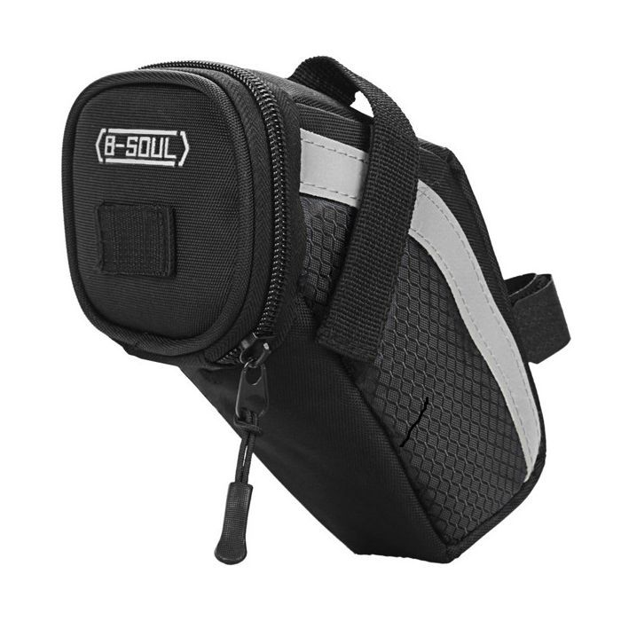 Сумка подседельная Bravvos BC-BG166 14x13x9 cm Black (BIB-052)