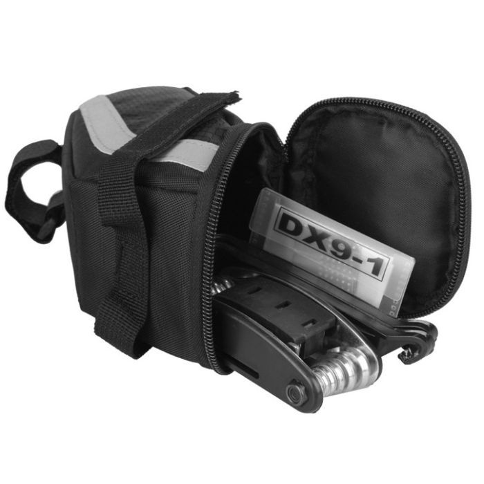 Сумка подседельная Bravvos BC-BG166 14x13x9 cm Black (BIB-052) изображение 2