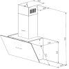 Витяжка кухонна Pyramida NRX2-60 WH зображення 6