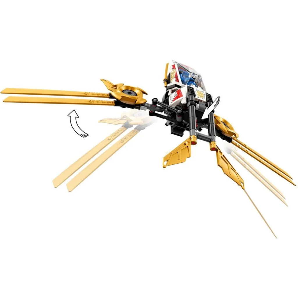 Конструктор LEGO Ninjago Сверхзвуковой самолёт 725 деталей (71739) изображение 6