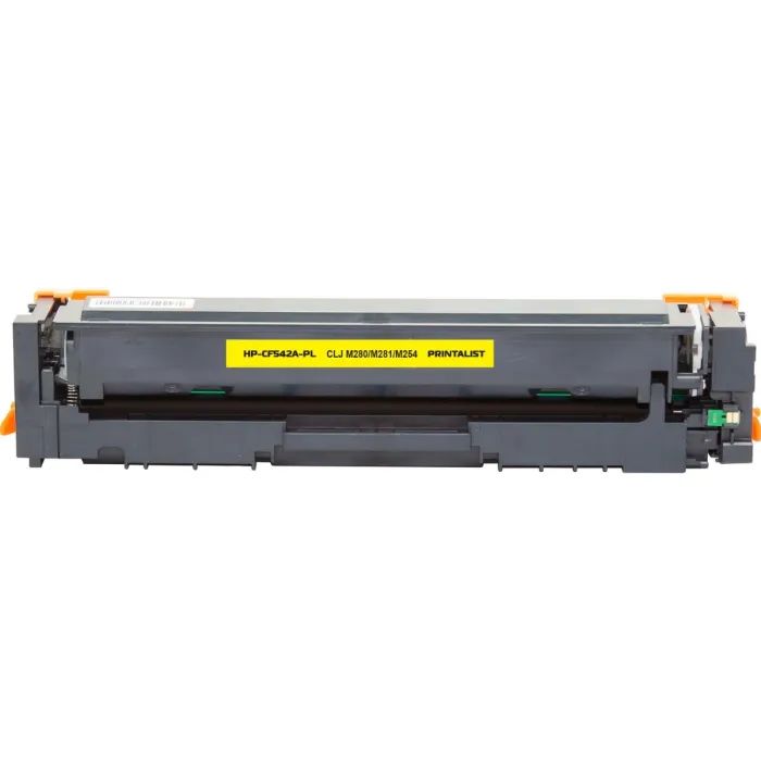 Картридж Printalist HP CLJ M280/M281/M254 CF542A Yellow (HP-CF542A-PL) изображение 4