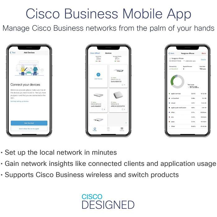 Коммутатор сетевой Cisco CBS220-24T-4G-EU изображение 4 Коммутатор сетевой Cisco CBS220-24T-4G-EU изображение 4