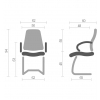 Офисное кресло Аклас Спринг CH CF Коричневый (10041653) изображение 4
