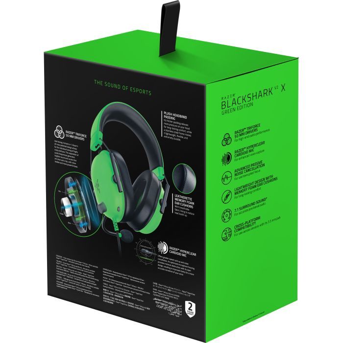 Наушники Razer Blackshark V2 X White (RZ04-03240700-R3M1) изображение 6