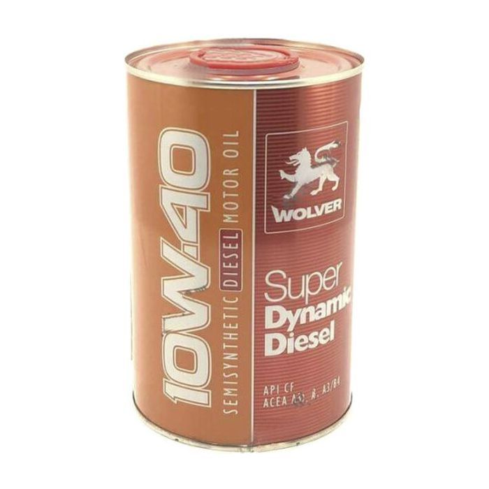 Моторное масло Wolver Super Dinamic Diesel 10W-40 1л (4260360944109)