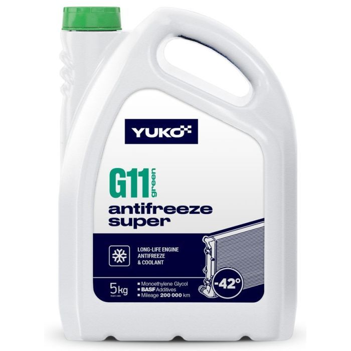 Антифриз Yuko -40 Super G11 зелен. 20л (4820070245028)