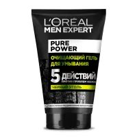 Гель для умывания L'Oreal Paris Men Expert Pure Power 100 мл (3600523708093)