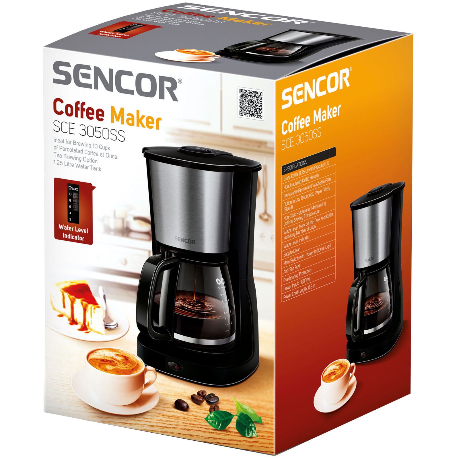 Крапельна кавоварка Sencor SCE 3050SS зображення 9