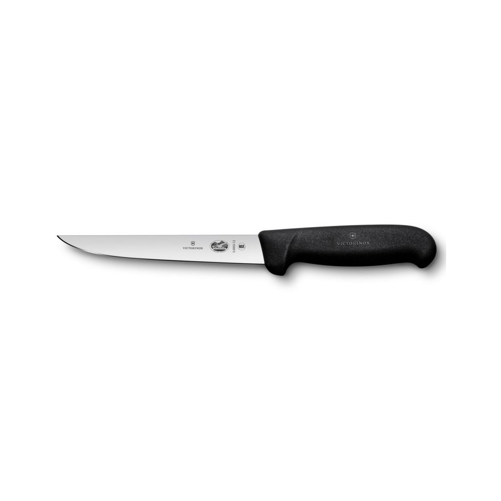 Кухонный нож Victorinox Fibrox Boning 12 см Black (5.6003.12)