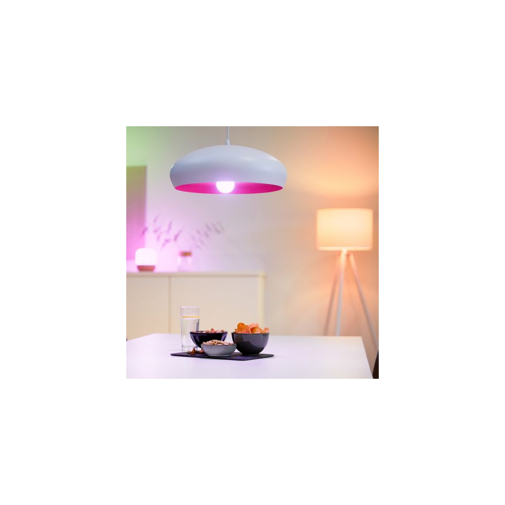 Умная лампочка WiZ E27 11W(75W 1055Lm) G95 2200-6500 RGB Wi-Fi (929002383902) изображение 4