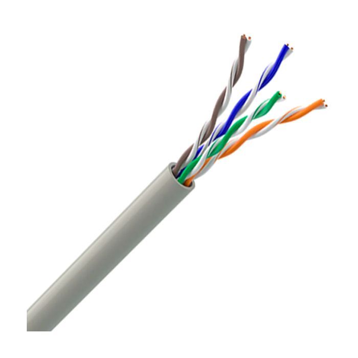 Кабель сетевой OK-Net UTP cat.5e 305м (U/UTP-cat.5Е-SL) (КПВ-ВП (100) 4х2х0,46)