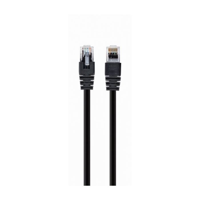 Патч-корд 3м UTP cat 6 CCA black Cablexpert (PP6U-3M/BK)