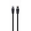 Патч-корд 3м UTP cat 6 CCA black Cablexpert (PP6U-3M/BK)