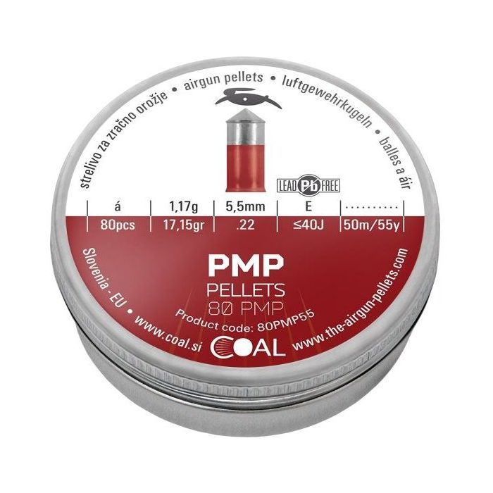 Пульки Coal PMP 5,5 мм 80 шт/уп (80PMP55)