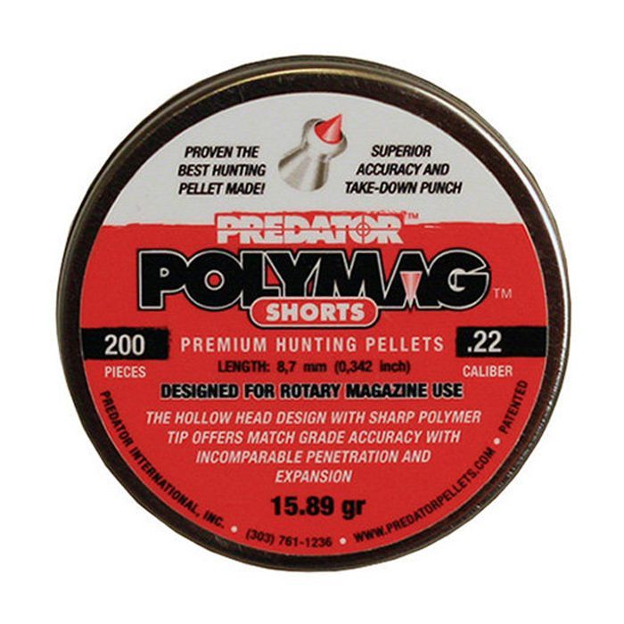Пульки JSB Polymag Shorts 5,5 мм 200 шт/уп (1011-01-200)