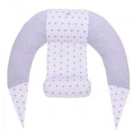 Подушка Верес для кормления Comfort Lux Velour stars grey 200х75 (302.04.2) изображение 2