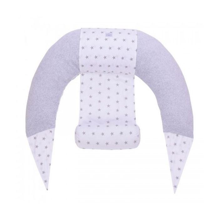 Подушка Верес для кормления Comfort Lux Velour stars grey 200х75 (302.04.2) изображение 2