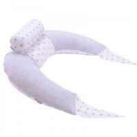 Подушка Верес для кормления Comfort Lux Velour stars grey 200х75 (302.04.2) изображение 3