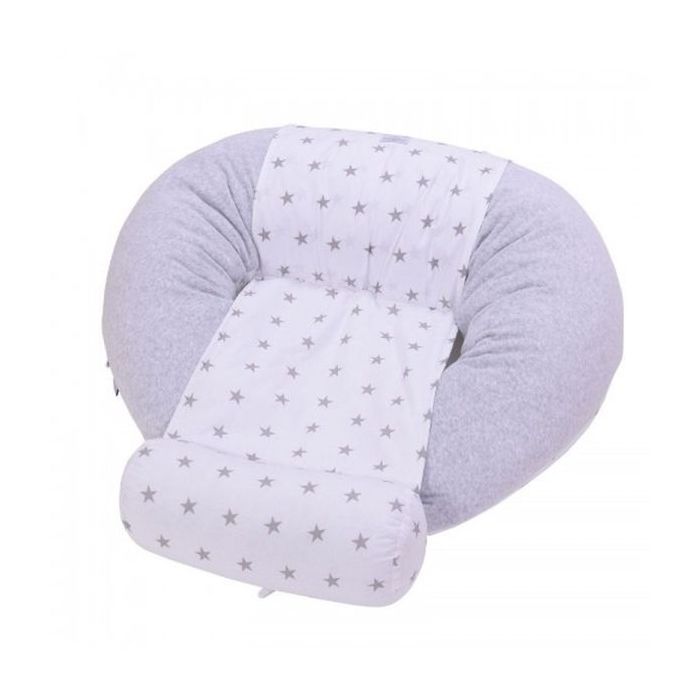 Подушка Верес для кормления Comfort Lux Velour stars grey 200х75 (302.04.2) изображение 4