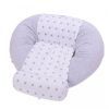 Подушка Верес для кормления Comfort Lux Velour stars grey 200х75 (302.04.2) изображение 4