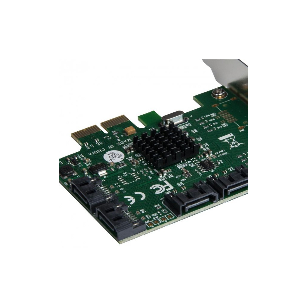Контролер RAID Frime Marvell 88SE9230 4xSATA, 2xPCIe (ECF-PCIE4sRAID001.LP) зображення 2