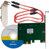 Контролер RAID Frime Marvell 88SE9230 4xSATA, 2xPCIe (ECF-PCIE4sRAID001.LP) зображення 4