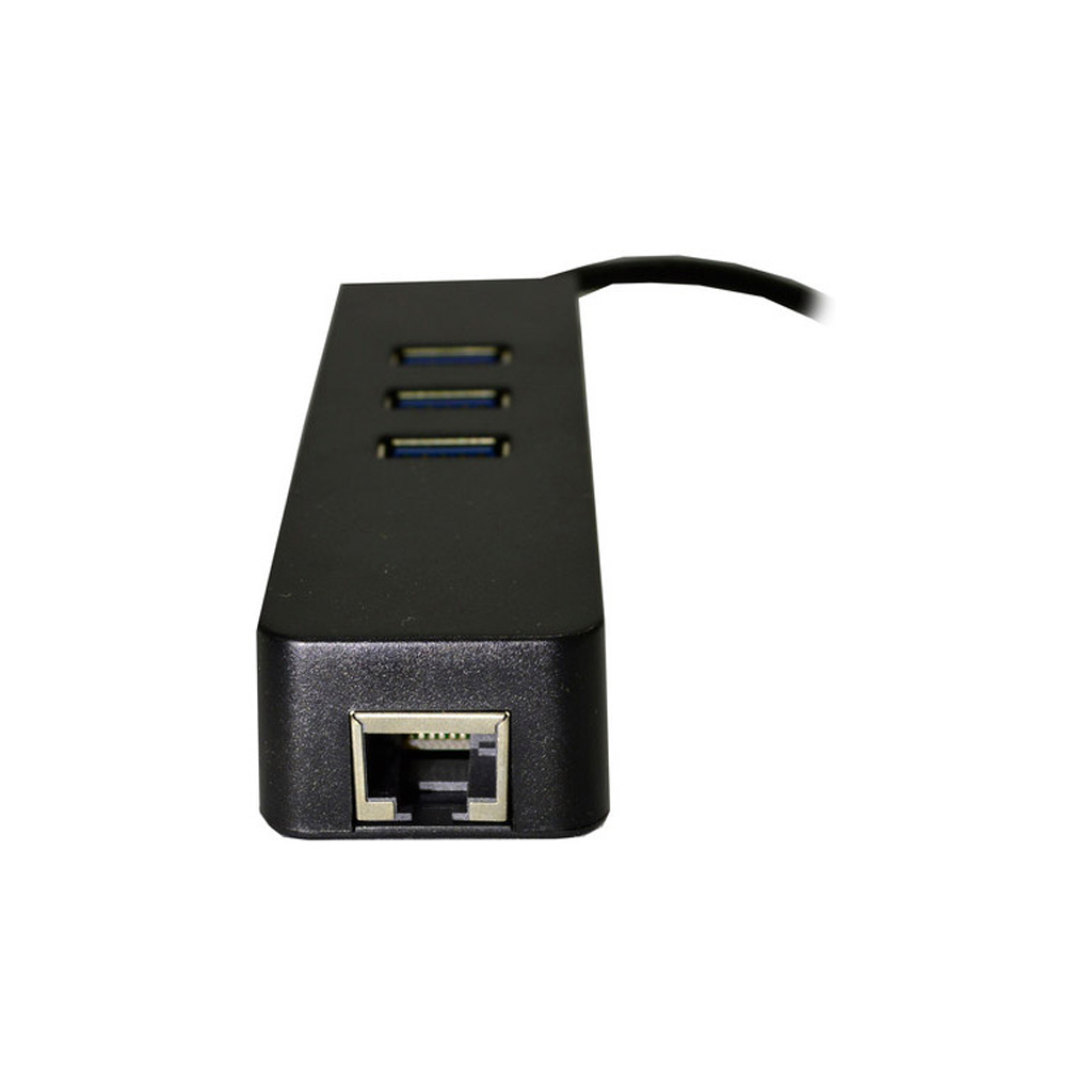 Переходник Dynamode USB 3.1 Type-C - RJ45 Gigabit Lan, 3*USB 3.0 (USB3.1-TypeC-RJ45-HUB3) изображение 2