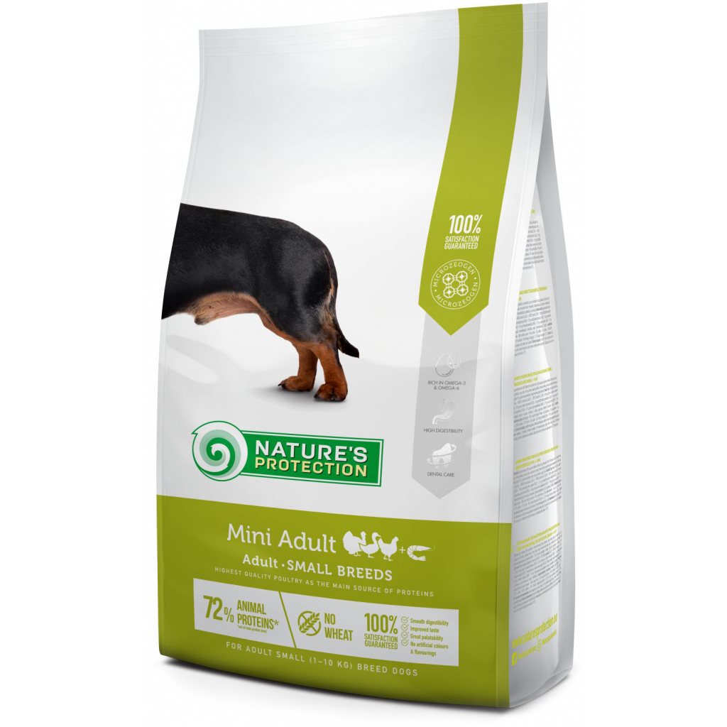 Сухий корм для собак Nature's Protection Mini Adult Small breeds 7.5 кг (NPS45732)
