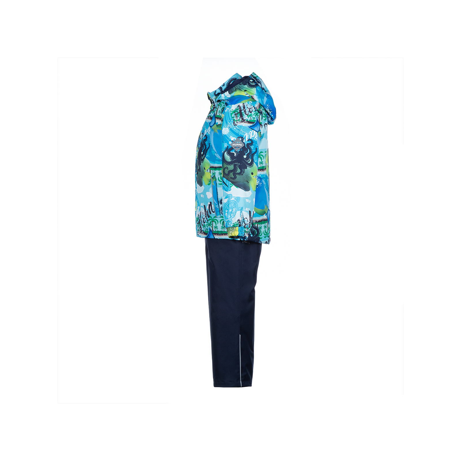 Комплект верхнього одягу Huppa YOKO 41190014 синій з принтом/темно-синій 116 (4741468786971) зображення 2