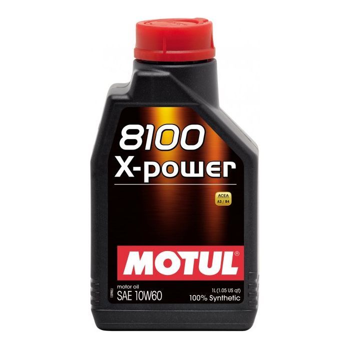 Моторное масло MOTUL 8100 X-power SAE 10W60 1 л (854811)