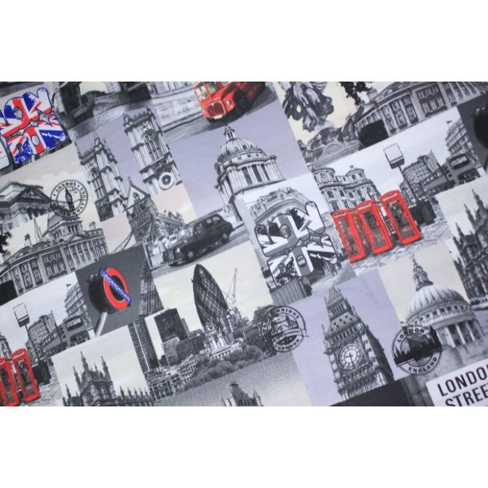 Постельное белье MirSon Бязь Ranforce Elite 17-0538 London Street 160х220 (2200004699240) изображение 5