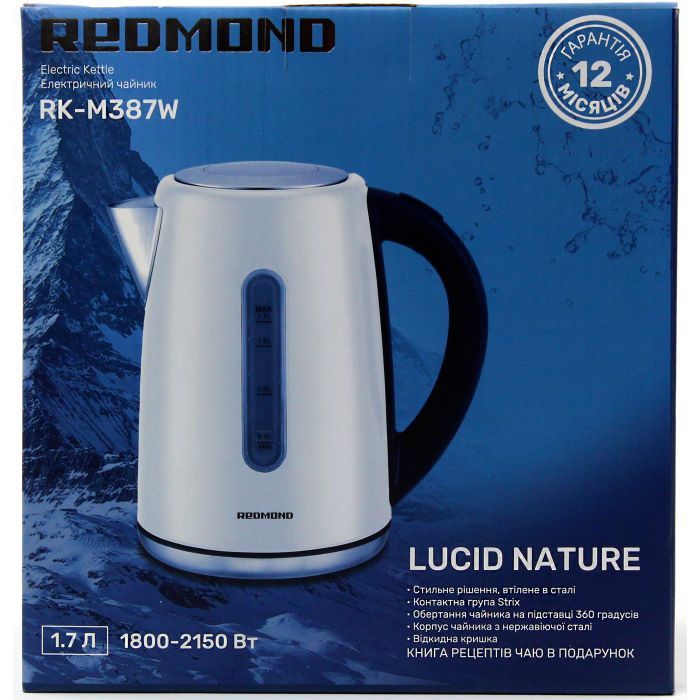Електрочайник Redmond RK-M387W зображення 7