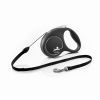 Поводок для собак Flexi Black Design S трос 5 м (черный) (4000498033302)