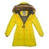 Пальто детское Huppa YACARANDA 12030030 жёлтый 122 (4741632039285) изображение 4